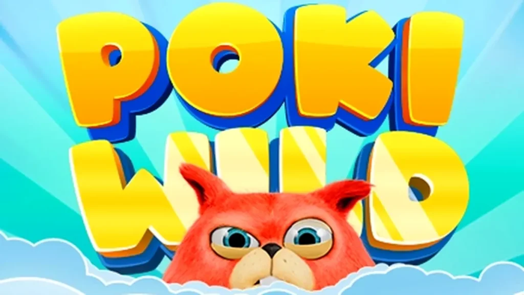 Interface do jogo Poki Wild em destaque